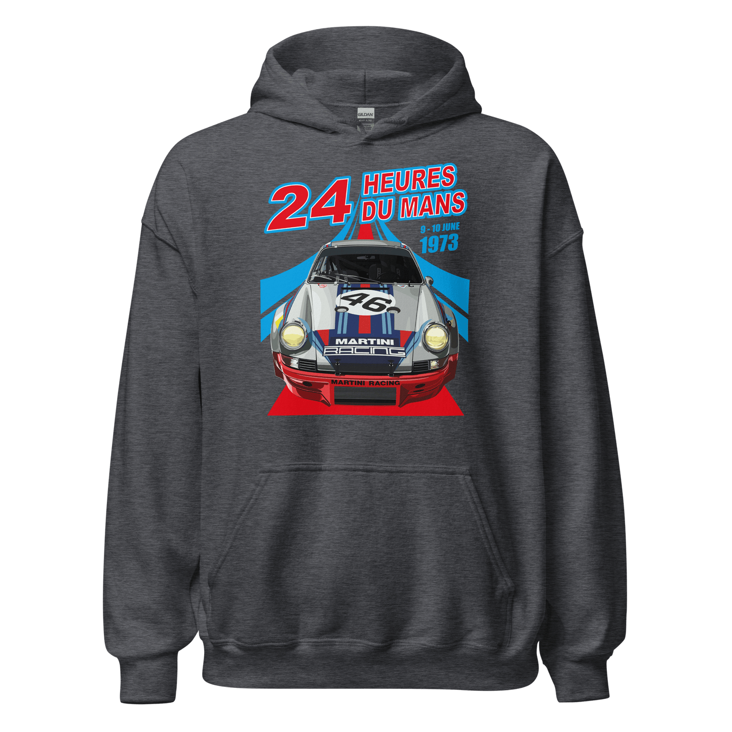 Le Mans 24hr Martini Porsche Hoodie - Unisex - 8 Colors - Mooving Merch