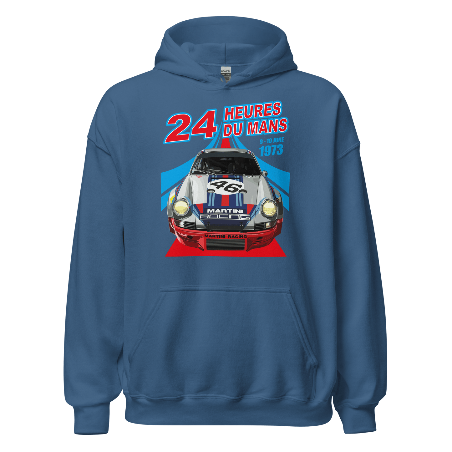 Le Mans 24hr Martini Porsche Hoodie - Unisex - 8 Colors - Mooving Merch