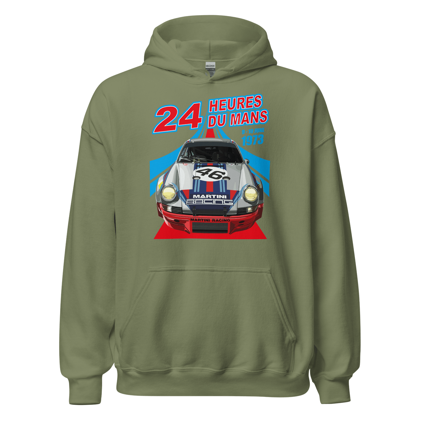 Le Mans 24hr Martini Porsche Hoodie - Unisex - 8 Colors - Mooving Merch