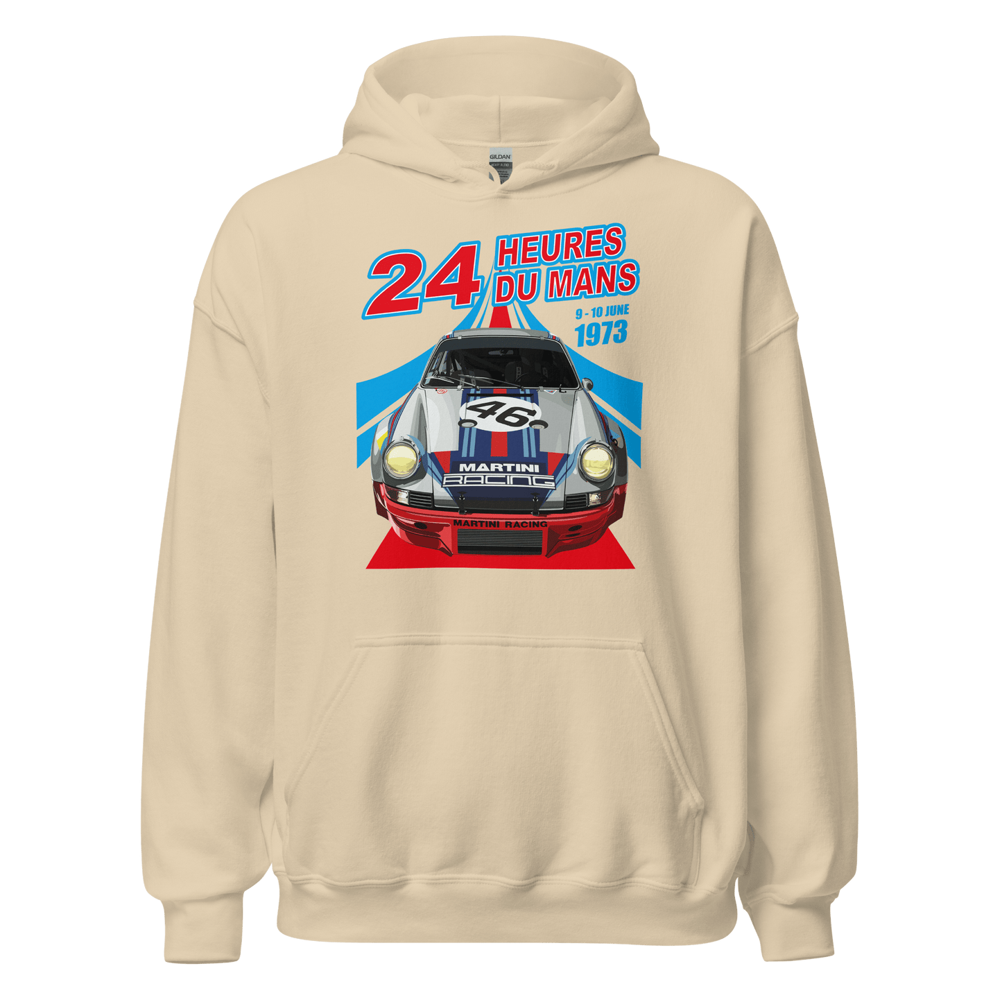 Le Mans 24hr Martini Porsche Hoodie - Unisex - 8 Colors - Mooving Merch