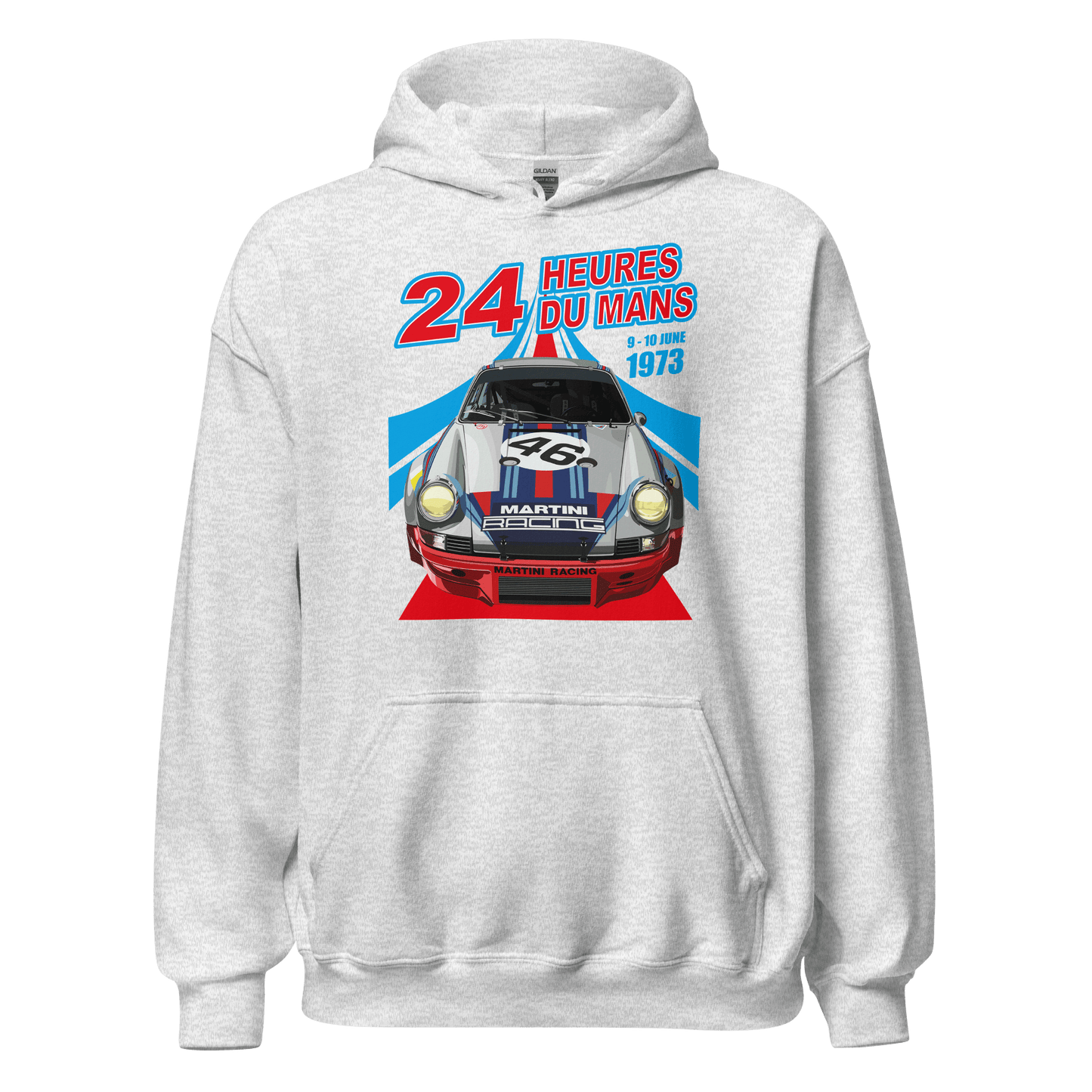 Le Mans 24hr Martini Porsche Hoodie - Unisex - 8 Colors - Mooving Merch