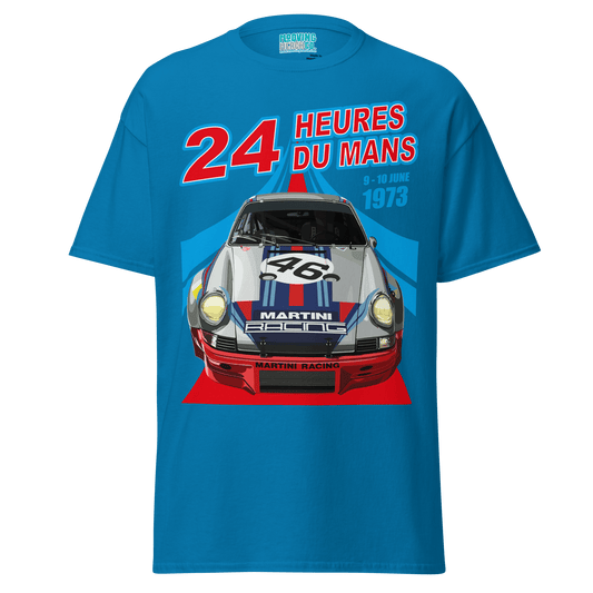 Le Mans 24hr Martini Porsche T-Shirt - Unisex - 9 Colours - Mooving Merch
