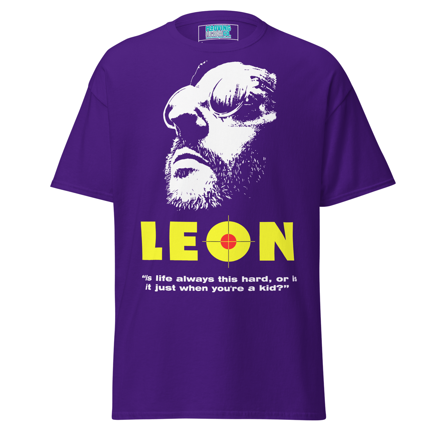 Leon 'The Professional' Movie T-Shirt - 10 Colours - Unisex S to 5XL - Mooving Merch