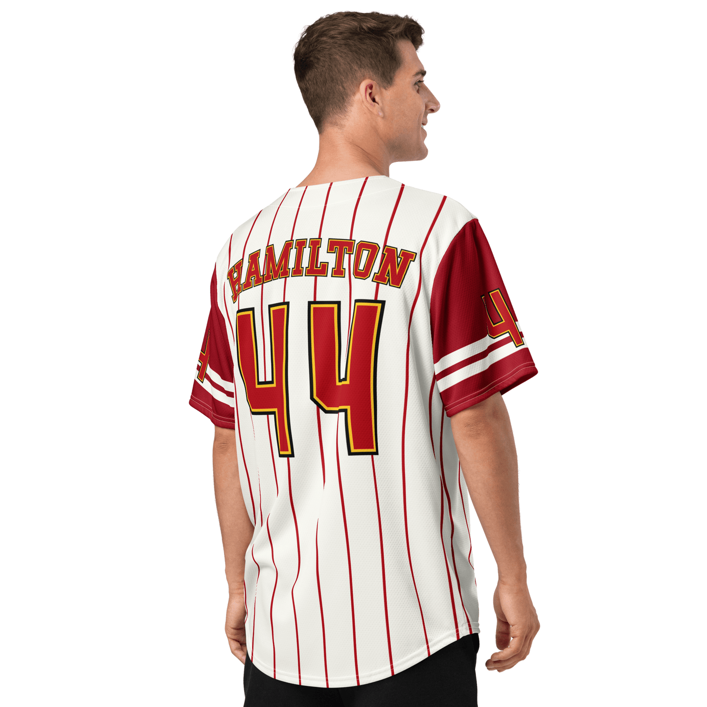 Lewis Hamilton La Scuderia 44 Baseball Jersey - Unisex 2XS to 3XL - Mooving Merch