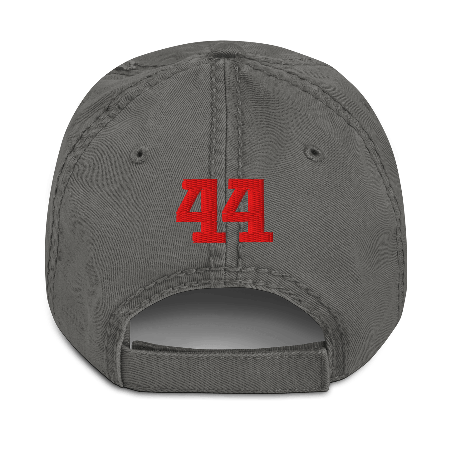 Lewis Hamilton Scuderia 44 Distressed Embroidered Baseball Cap - 3 Colours - One Size - Mooving Merch
