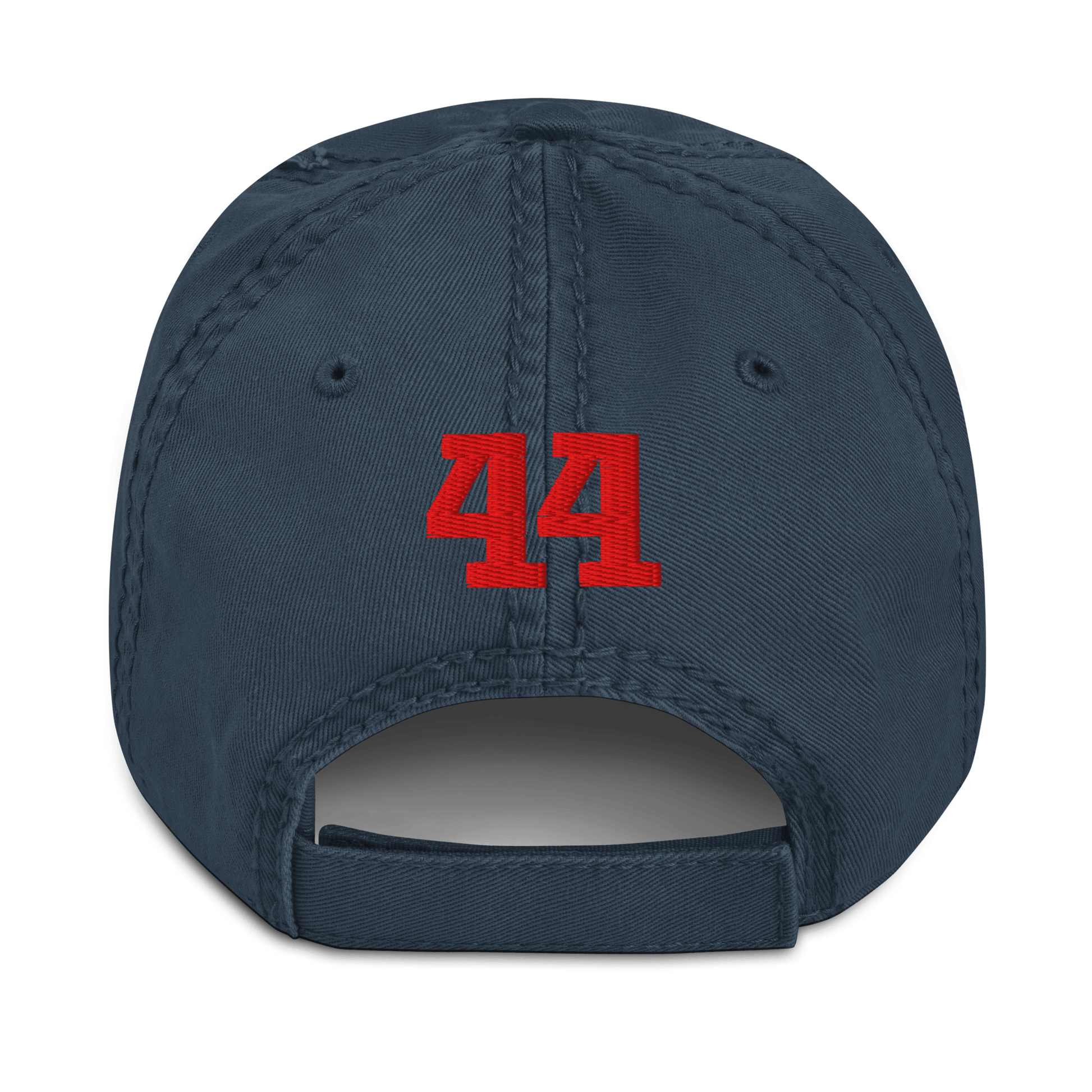 Lewis Hamilton Scuderia 44 Distressed Embroidered Baseball Cap - 3 Colours - One Size - Mooving Merch