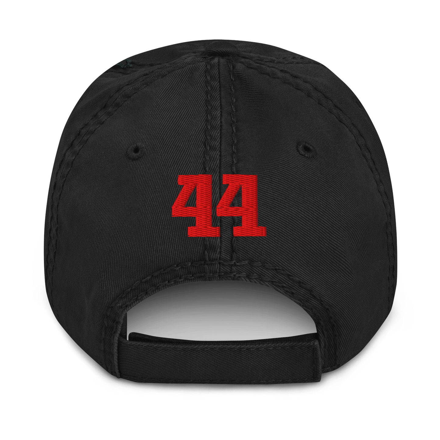 Lewis Hamilton Scuderia 44 Distressed Embroidered Baseball Cap - 3 Colours - One Size - Mooving Merch