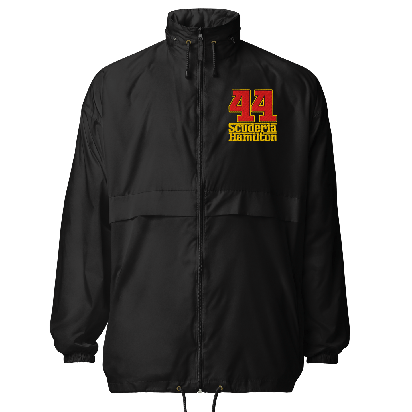 Lewis Hamilton Scuderia 44 Embroidered Windbreaker - 3 Colours - S to 2XL - Mooving Merch