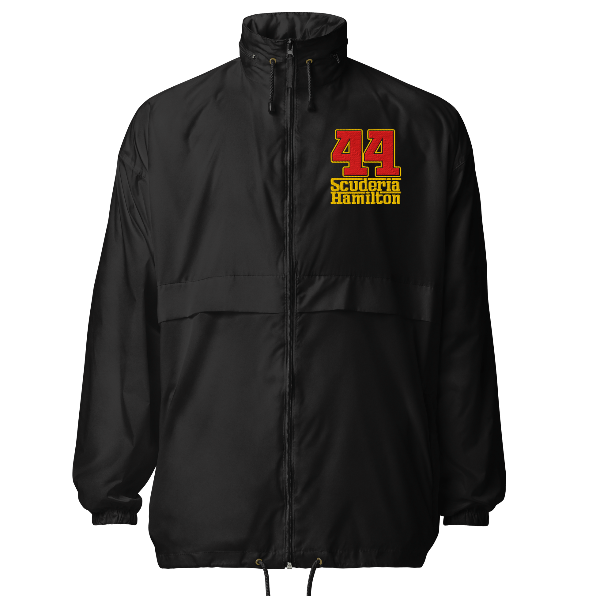 Lewis Hamilton Scuderia 44 Embroidered Windbreaker - 3 Colours - S to 2XL - Mooving Merch