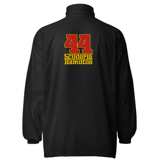 Lewis Hamilton Scuderia 44 Embroidered Windbreaker - 3 Colours - S to 2XL - Mooving Merch