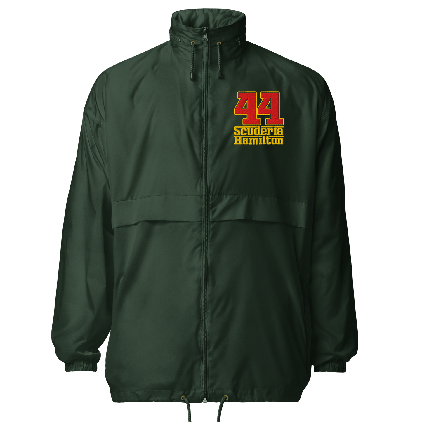 Lewis Hamilton Scuderia 44 Embroidered Windbreaker - 3 Colours - S to 2XL - Mooving Merch