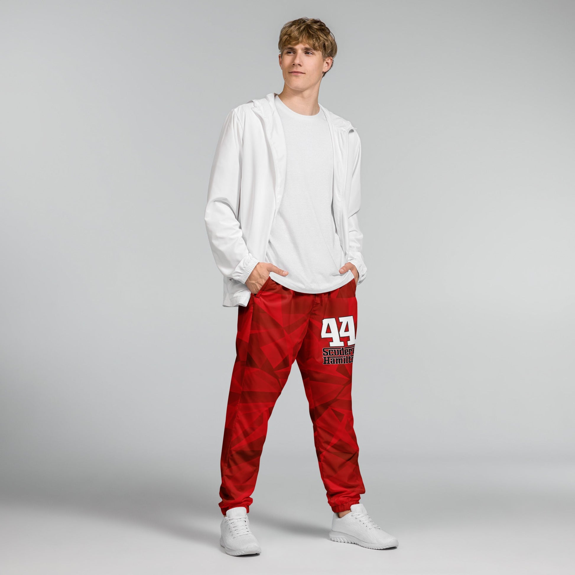 Lewis Hamilton Scuderia 44 Formula Racing Track Pants - Unisex - Mooving Merch
