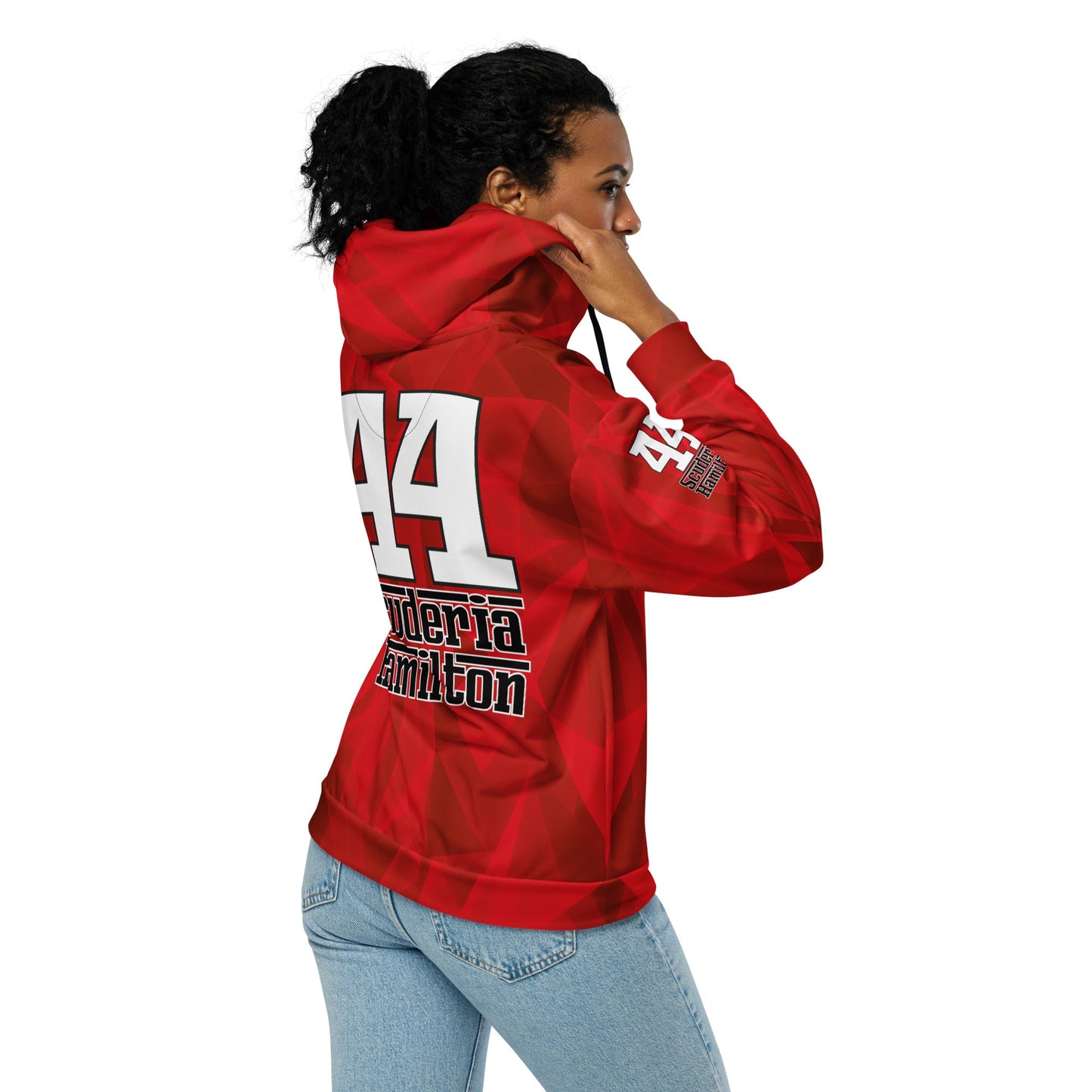 Lewis Hamilton Scuderia 44 Formula Racing Zipped Hoodie - Unisex - Mooving Merch