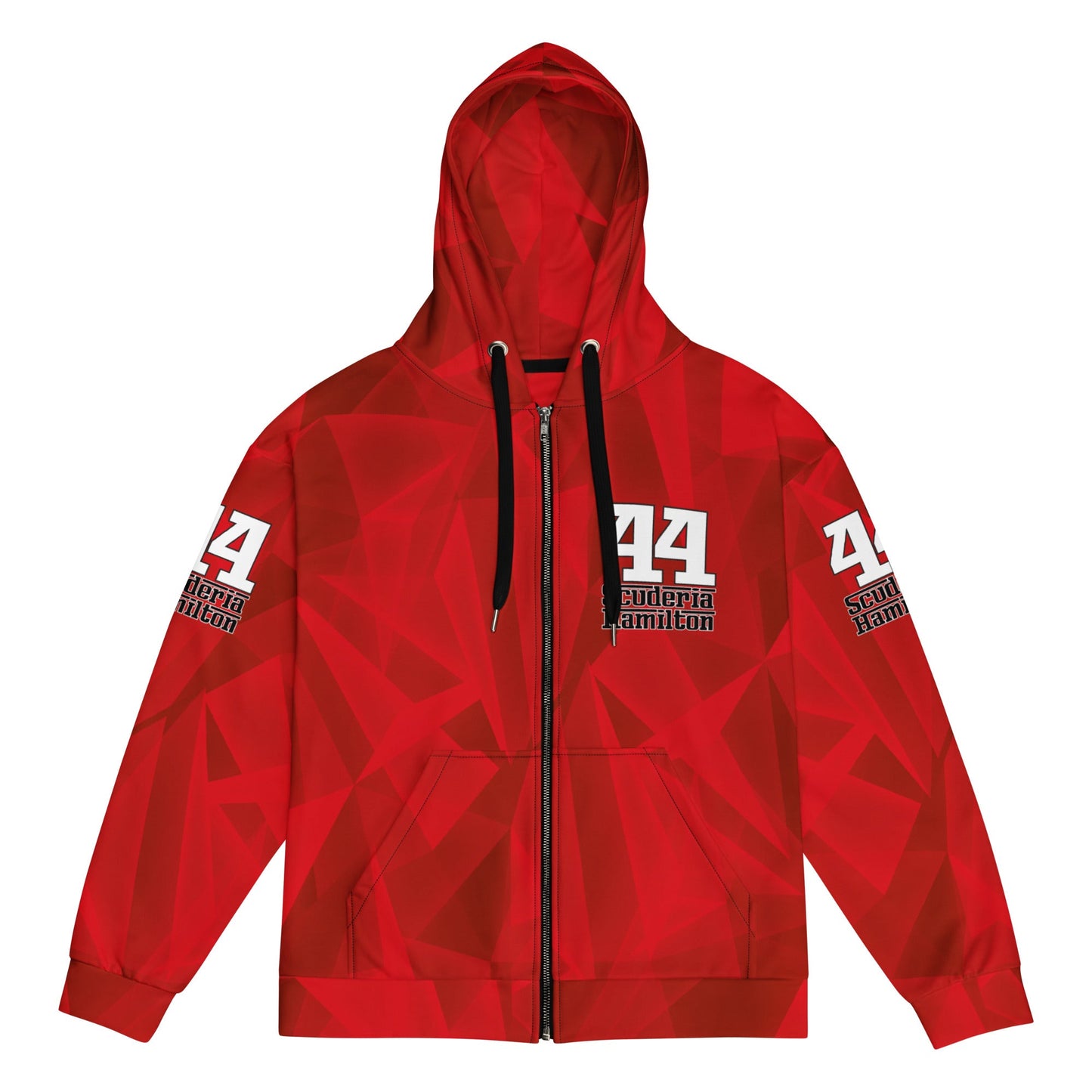 Lewis Hamilton Scuderia 44 Formula Racing Zipped Hoodie - Unisex - Mooving Merch