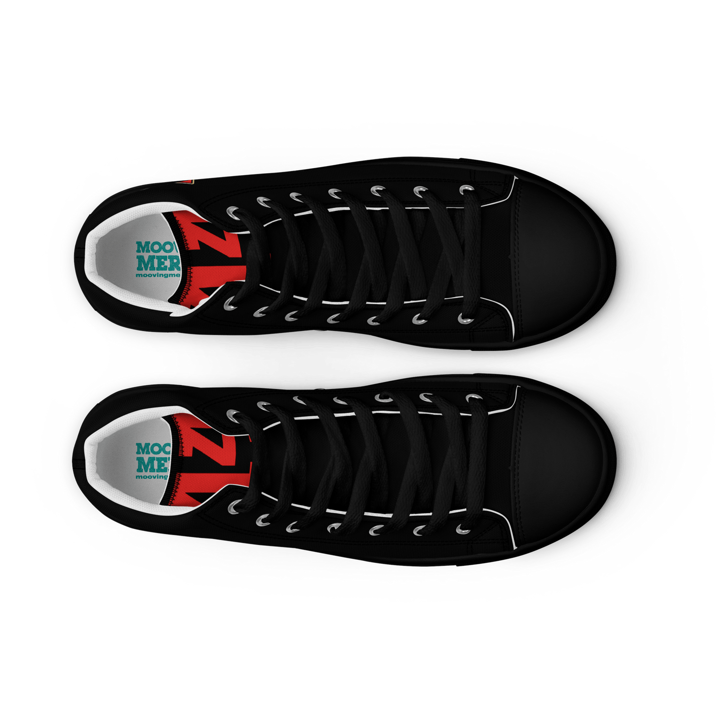 Lewis Hamilton Scuderia 44 Racing High - Top Sneakers - Men's - Mooving Merch