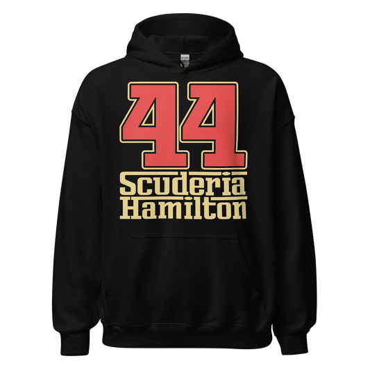 Lewis Hamilton Scuderia 44 Racing Hoodie - 9 Colours - S to 5XL - Mooving Merch