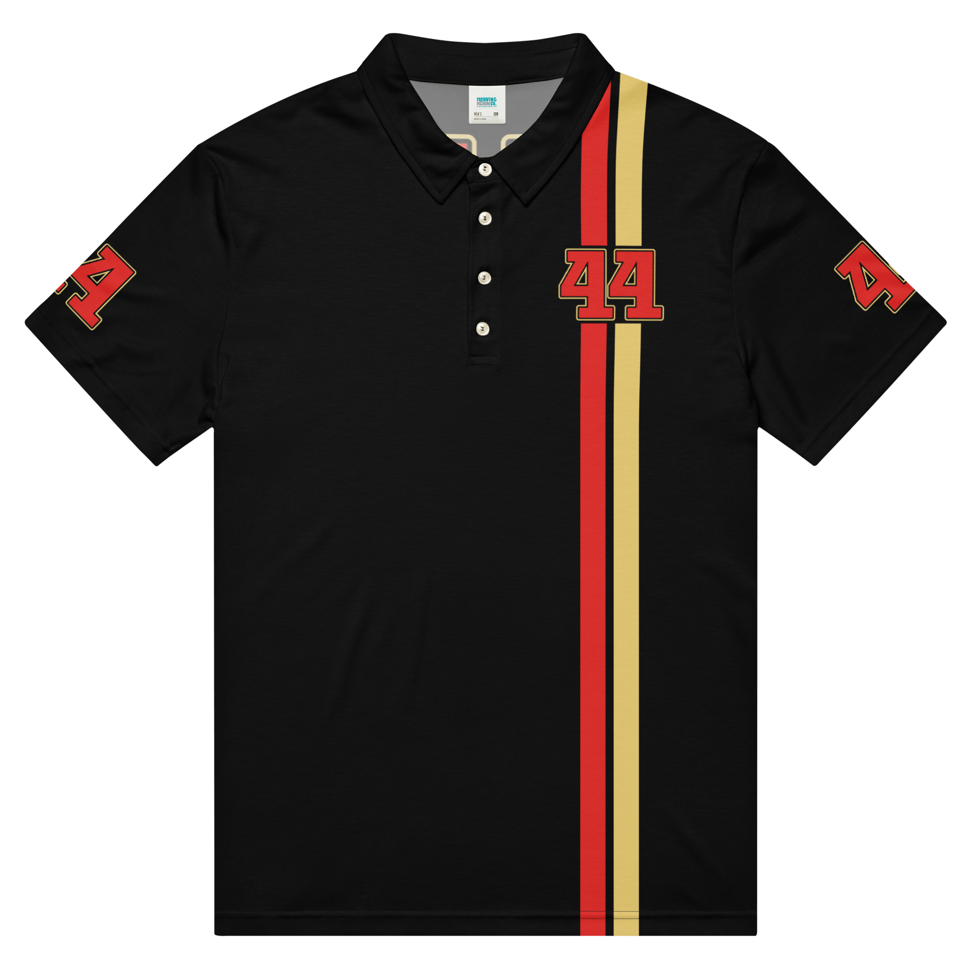 Lewis Hamilton Scuderia 44 Racing Polo Shirt - Men's - Mooving Merch