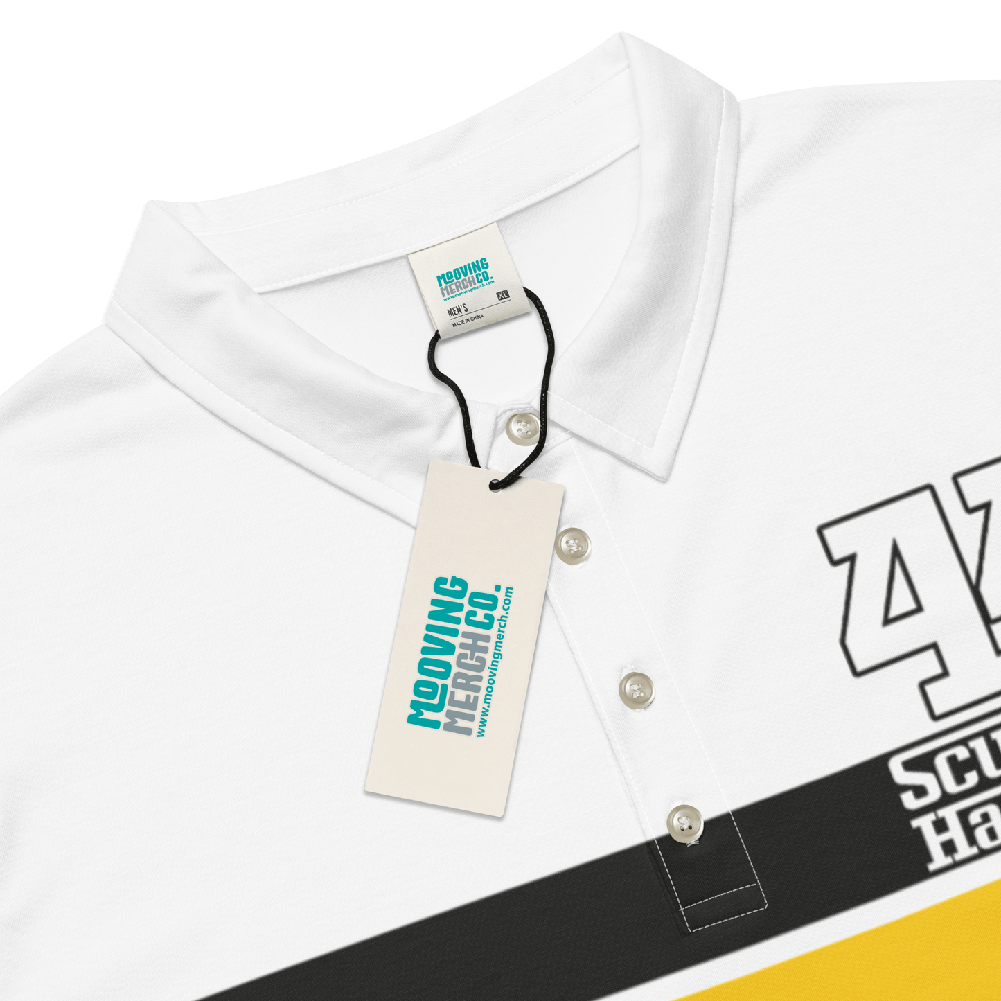 Lewis Hamilton Scuderia 44 Racing Polo Shirt - Men's XS - 3XL - Mooving Merch