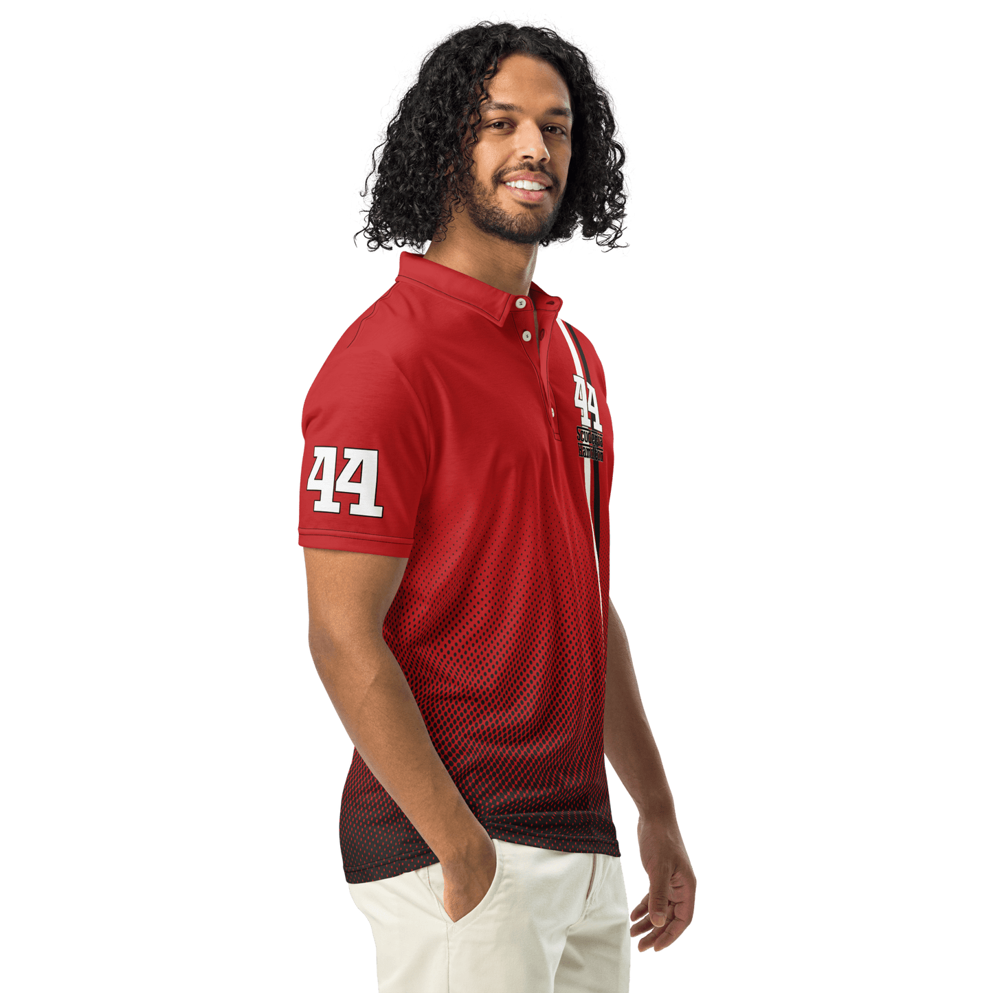 Lewis Hamilton Scuderia 44 Racing Polo Shirt - Men's XS - 3XL - Mooving Merch