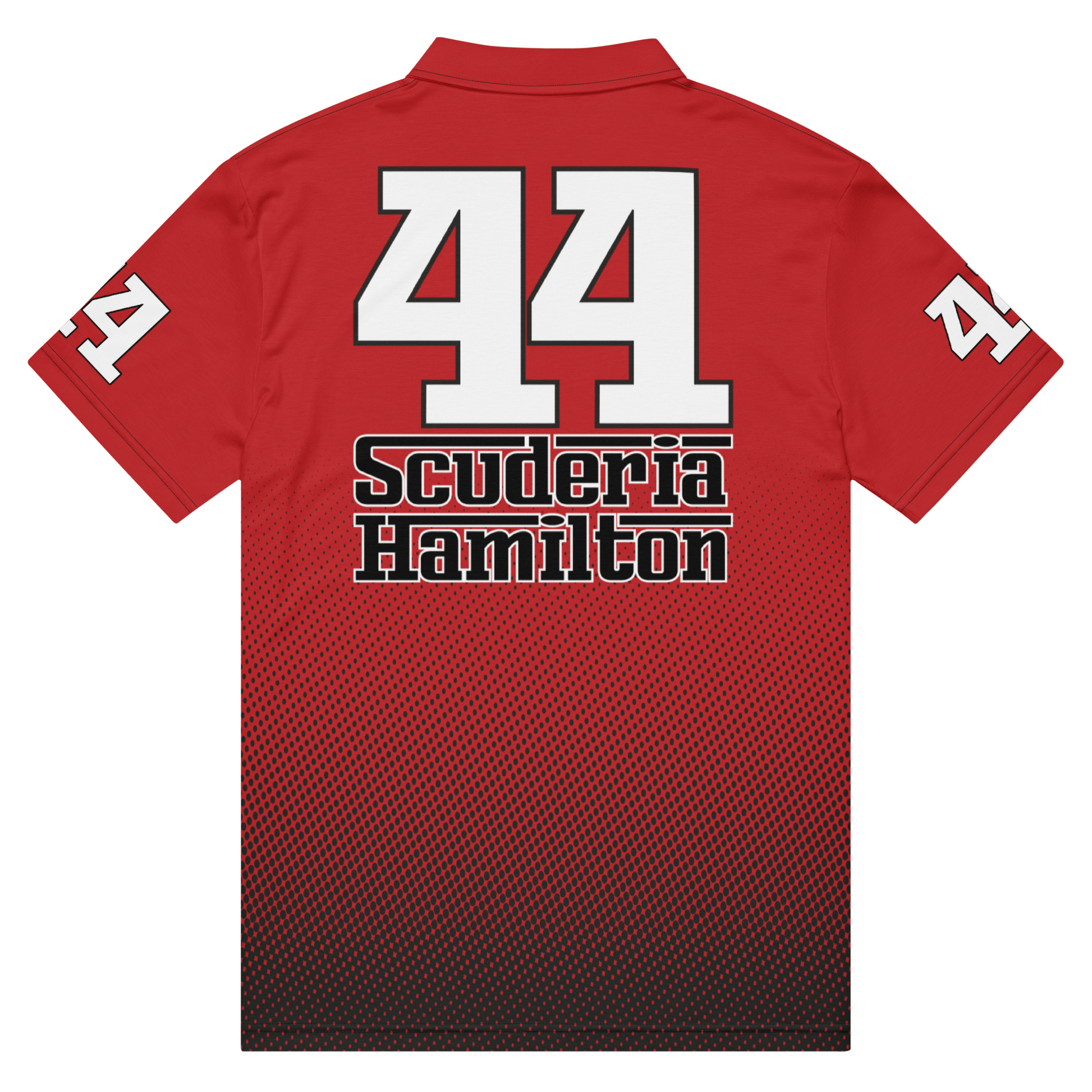 Lewis Hamilton Scuderia 44 Racing Polo Shirt - Men's XS - 3XL - Mooving Merch