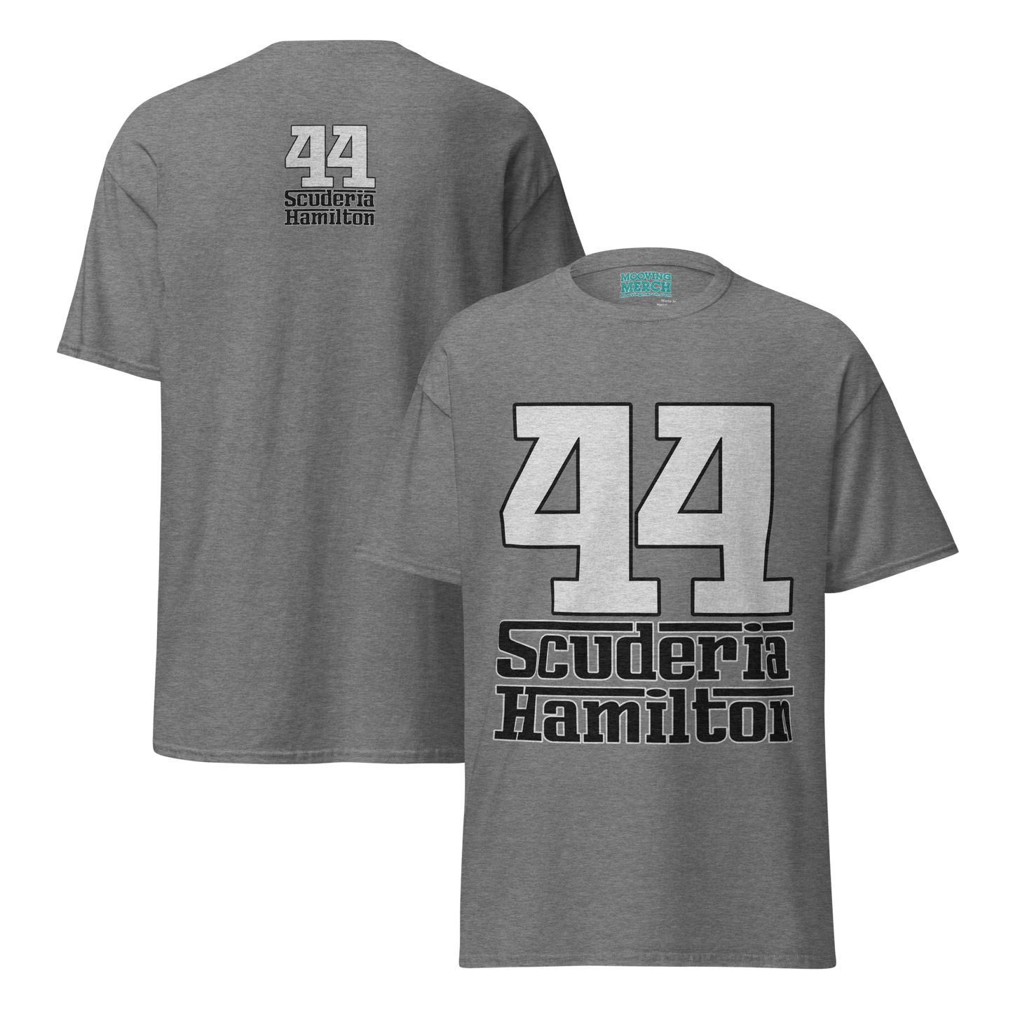 Lewis Hamilton Scuderia 44 Racing T-Shirt - 8 Cols - Unisex S to 5XL - Mooving Merch