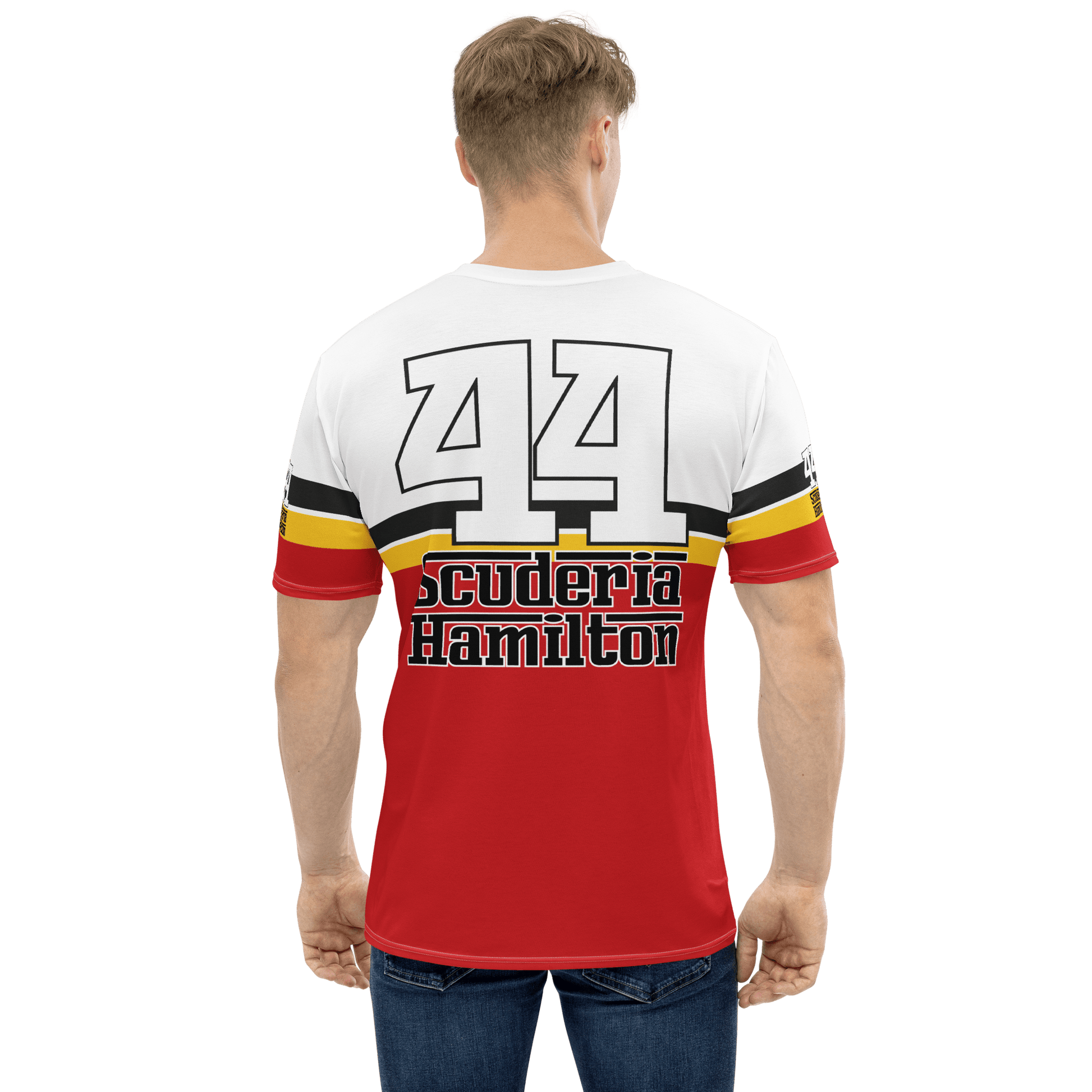 Lewis Hamilton Scuderia 44 Racing T-Shirt - Men's - Mooving Merch