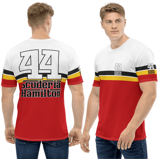 Lewis Hamilton Scuderia 44 Racing T-Shirt - Men's - Mooving Merch