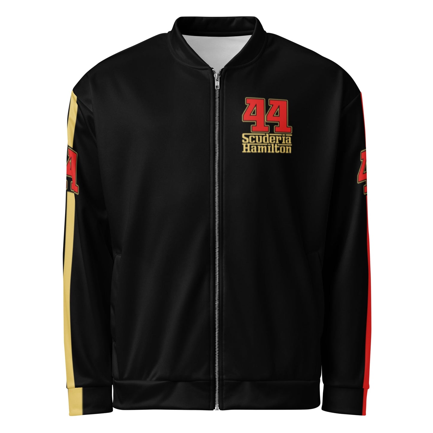 Lewis Hamilton Scuderia 44 Racing Team Bomber Jacket - Unisex - Mooving Merch