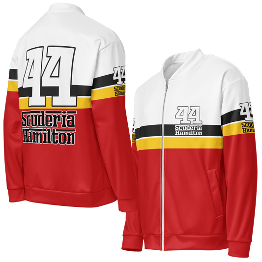 Lewis Hamilton Scuderia 44 Racing Team Bomber Jacket - Unisex - Mooving Merch