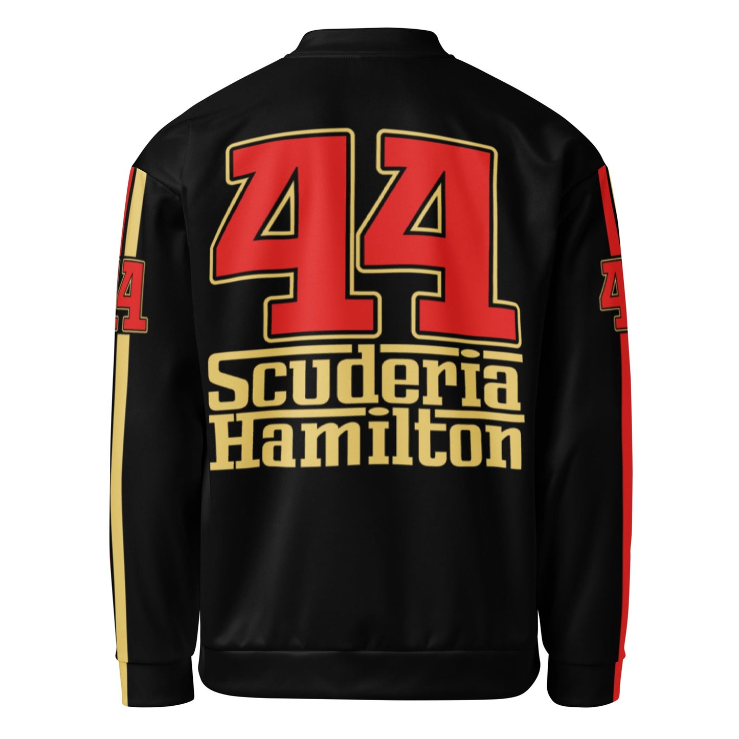 Lewis Hamilton Scuderia 44 Racing Team Bomber Jacket - Unisex - Mooving Merch