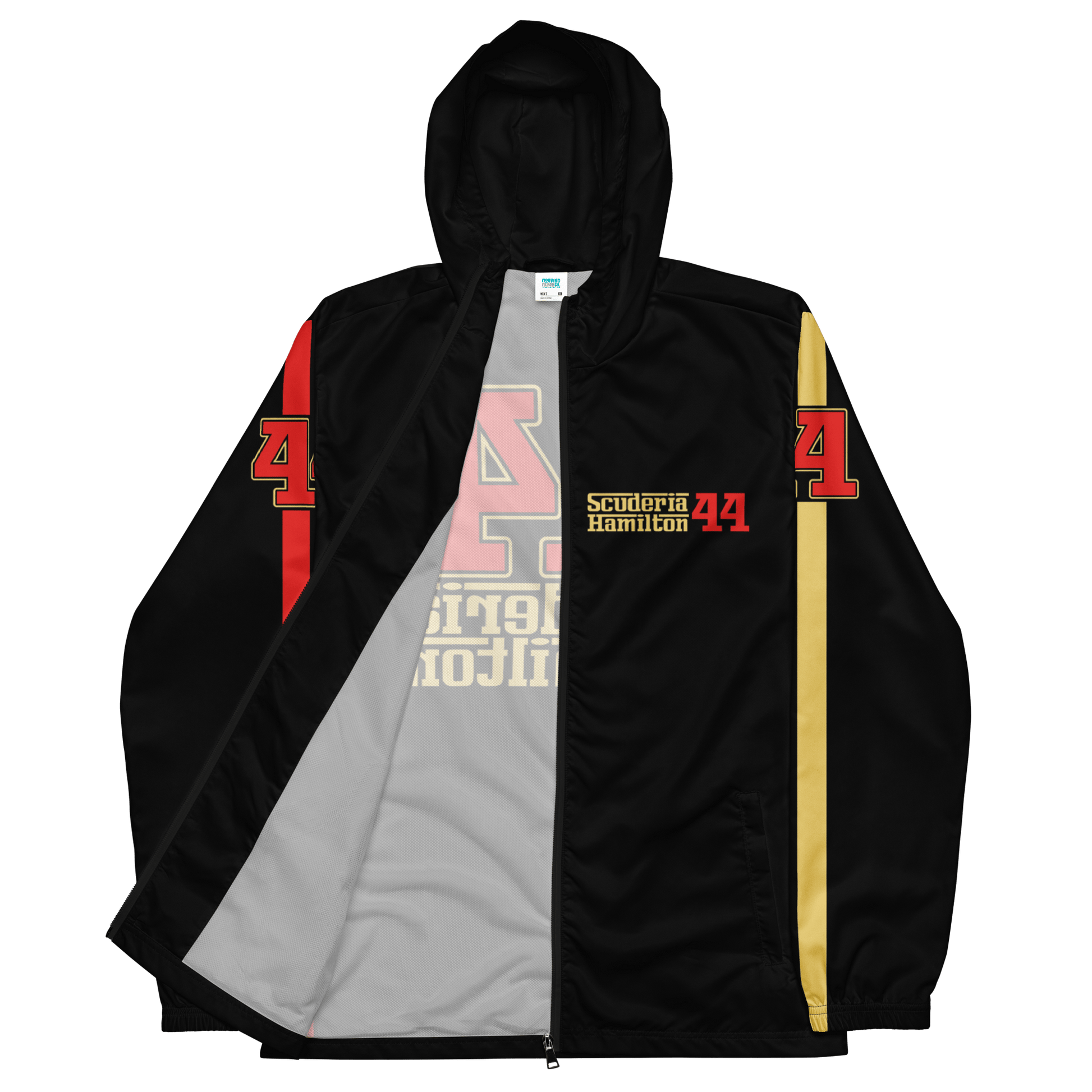 Lewis Hamilton Scuderia 44 Racing Windbreaker - Men's - Mooving Merch