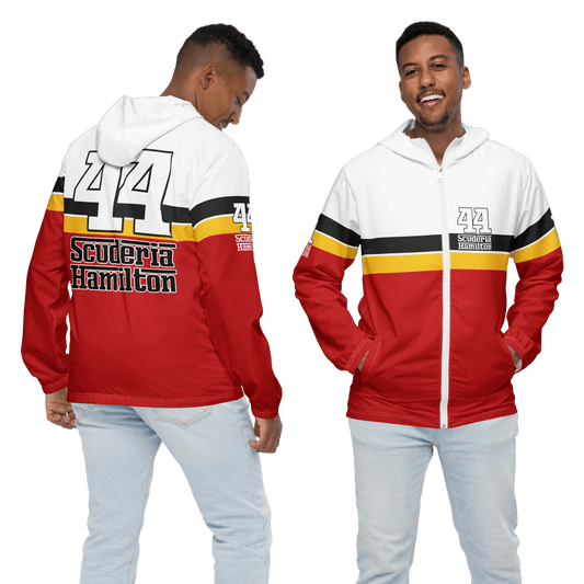 Lewis Hamilton Scuderia 44 Racing Windbreaker - Men's - Mooving Merch