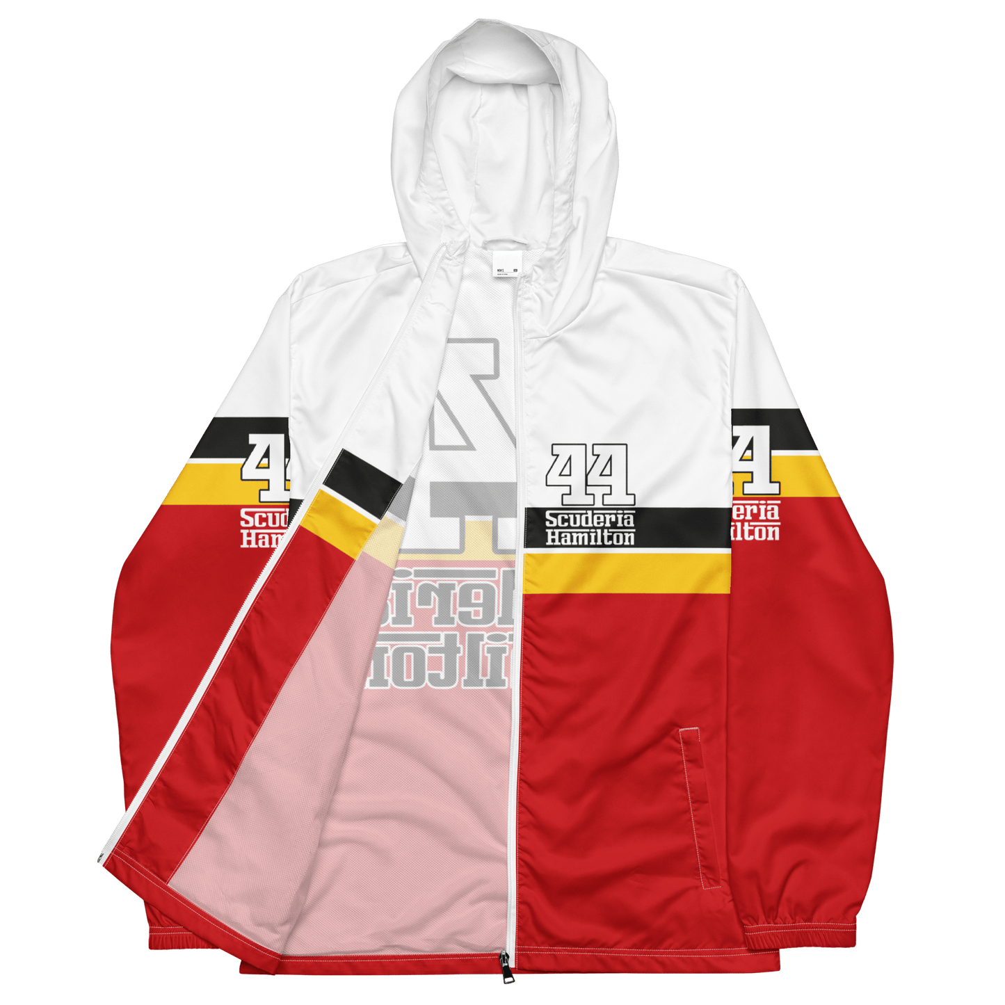 Lewis Hamilton Scuderia 44 Racing Windbreaker - Men's - Mooving Merch