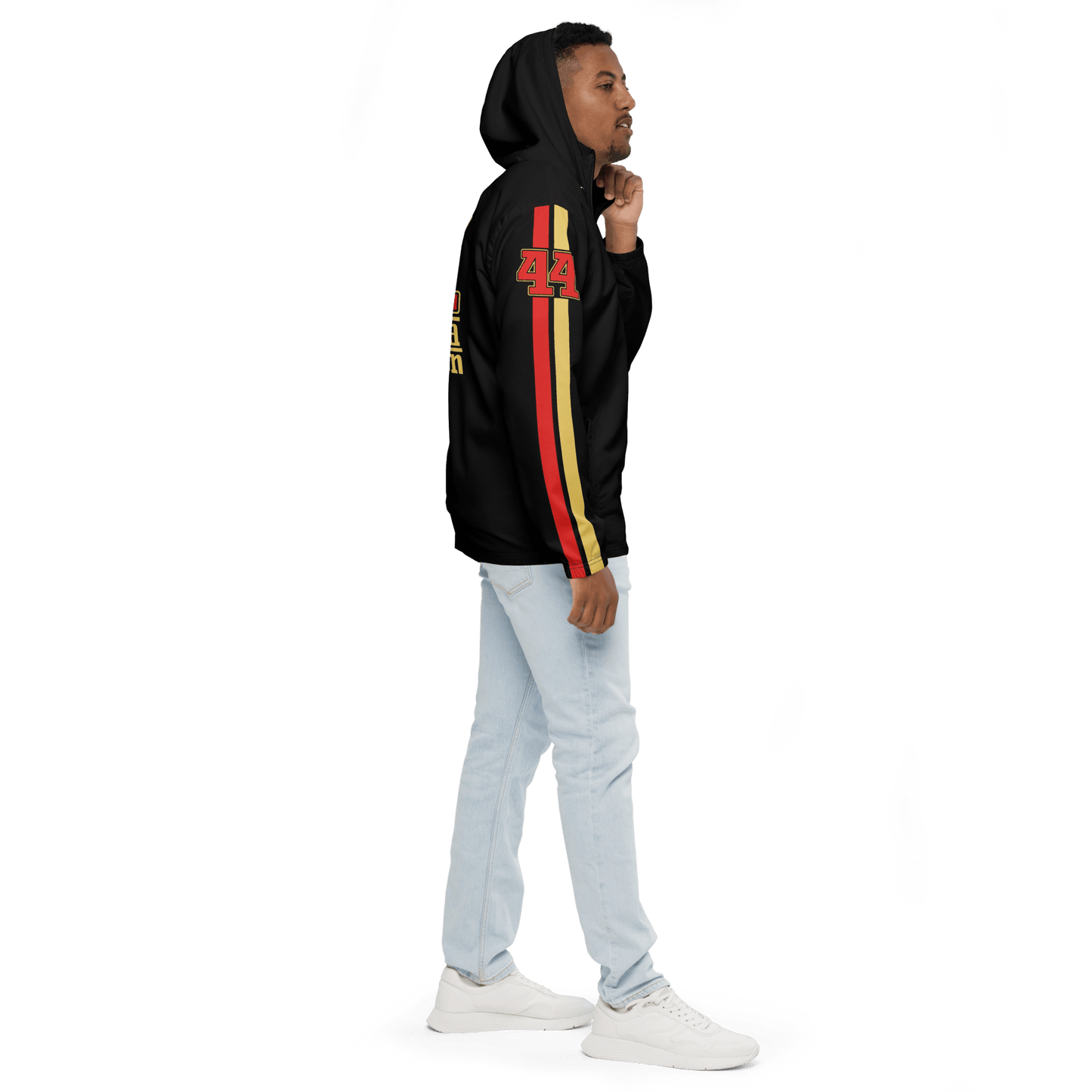 Lewis Hamilton Scuderia 44 Racing Windbreaker - Men's - Mooving Merch