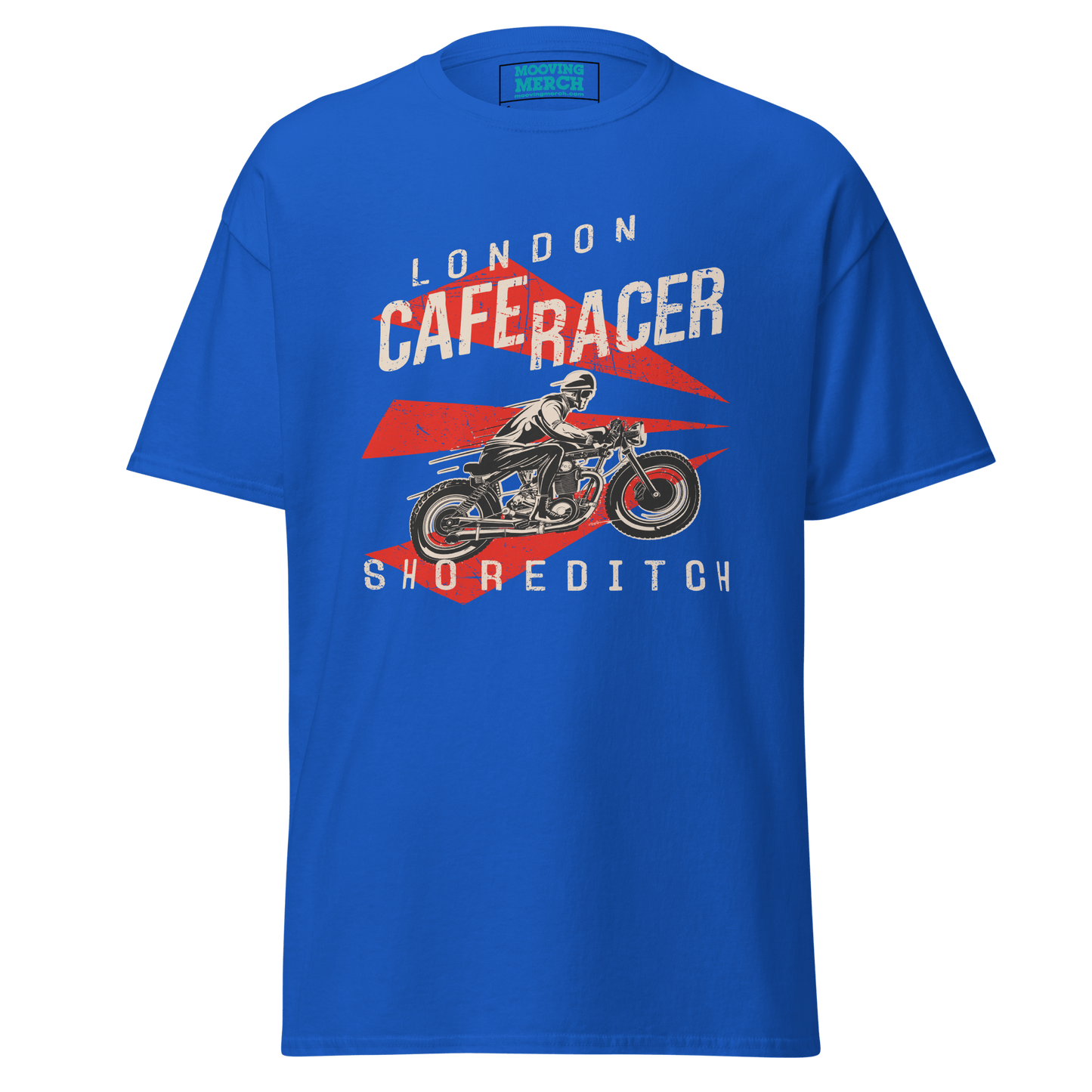 London Cafe Racer Motorcycle T-Shirt - 9 Colours - S to 5XL - Mooving Merch