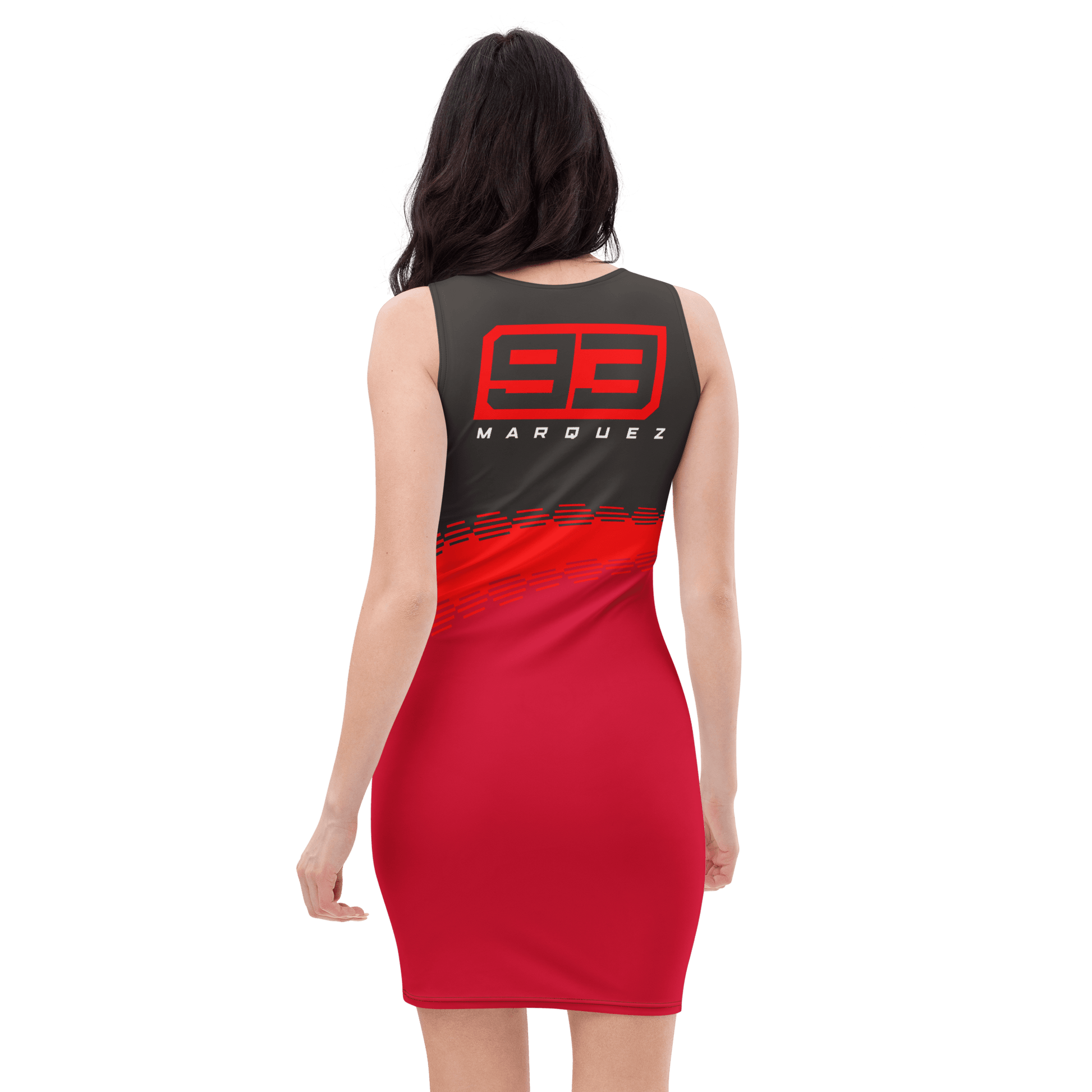 Marc Marquez 93 Ducati Corse Bodycon Dress - Mooving Merch