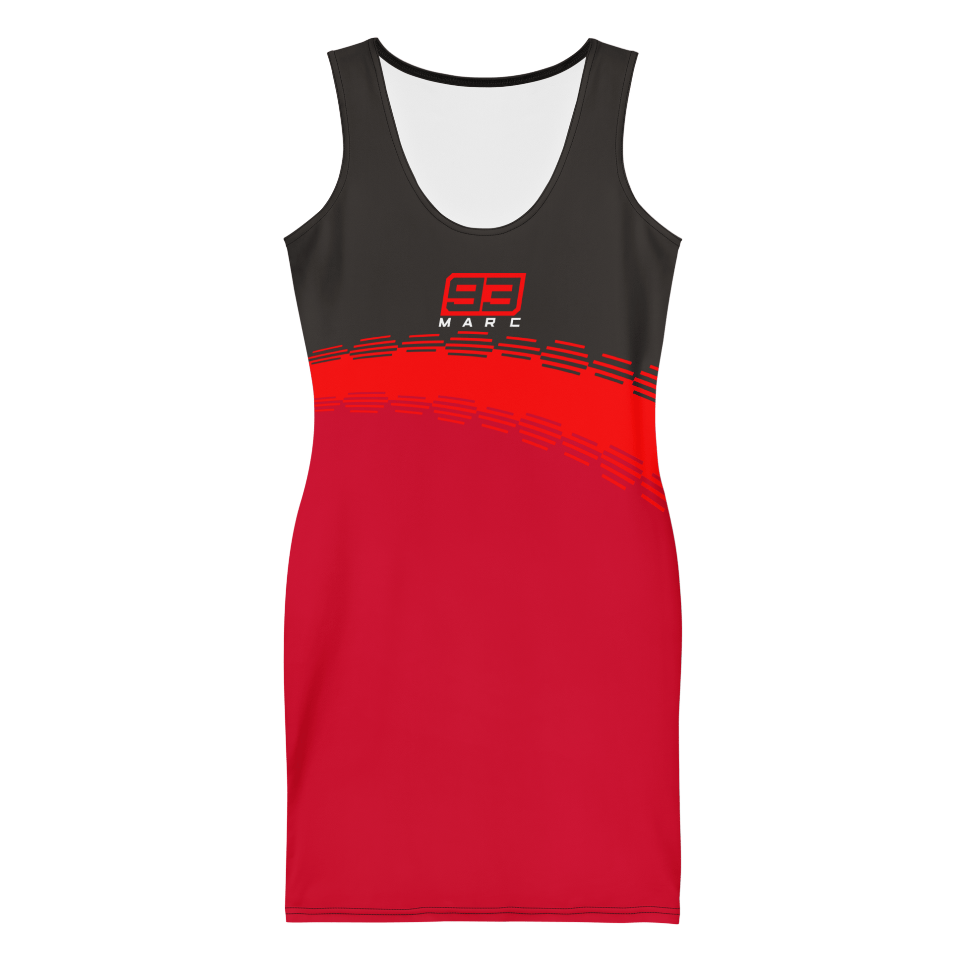 Marc Marquez 93 Ducati Corse Bodycon Dress - Mooving Merch