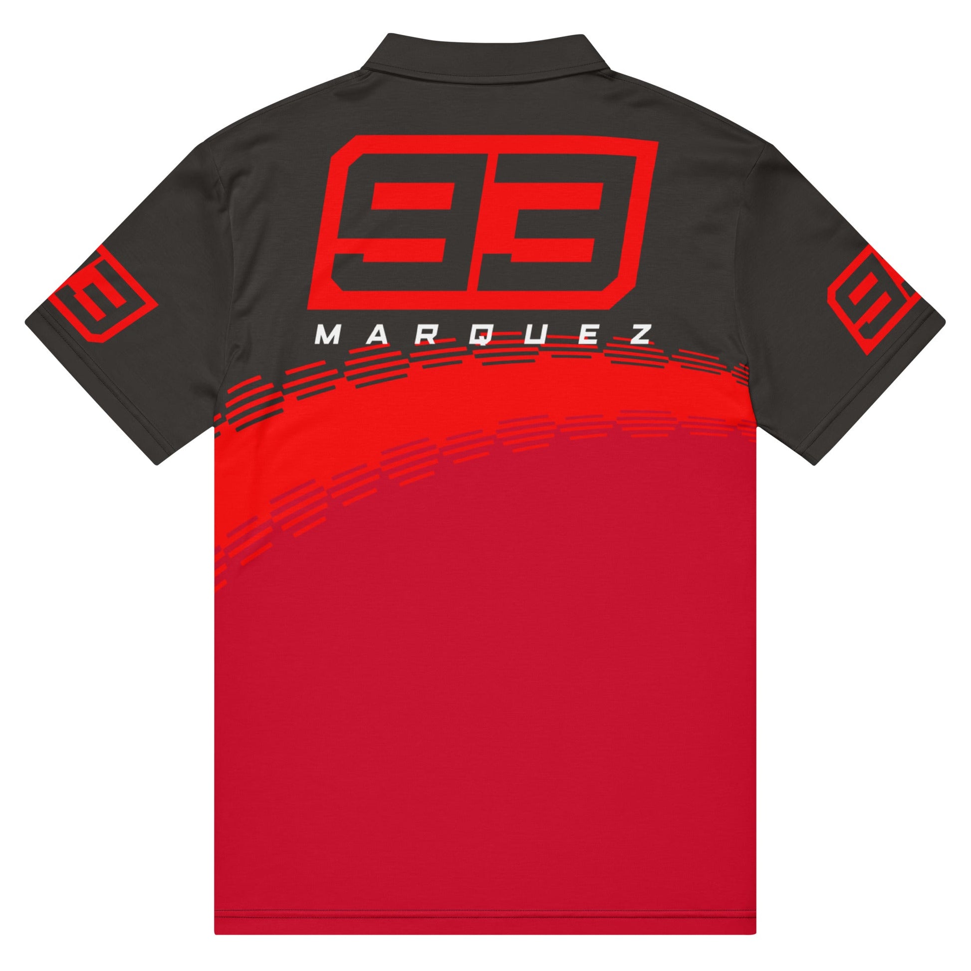 Marc Marquez 93 Ducati Corse Polo Shirt - Men's - Mooving Merch