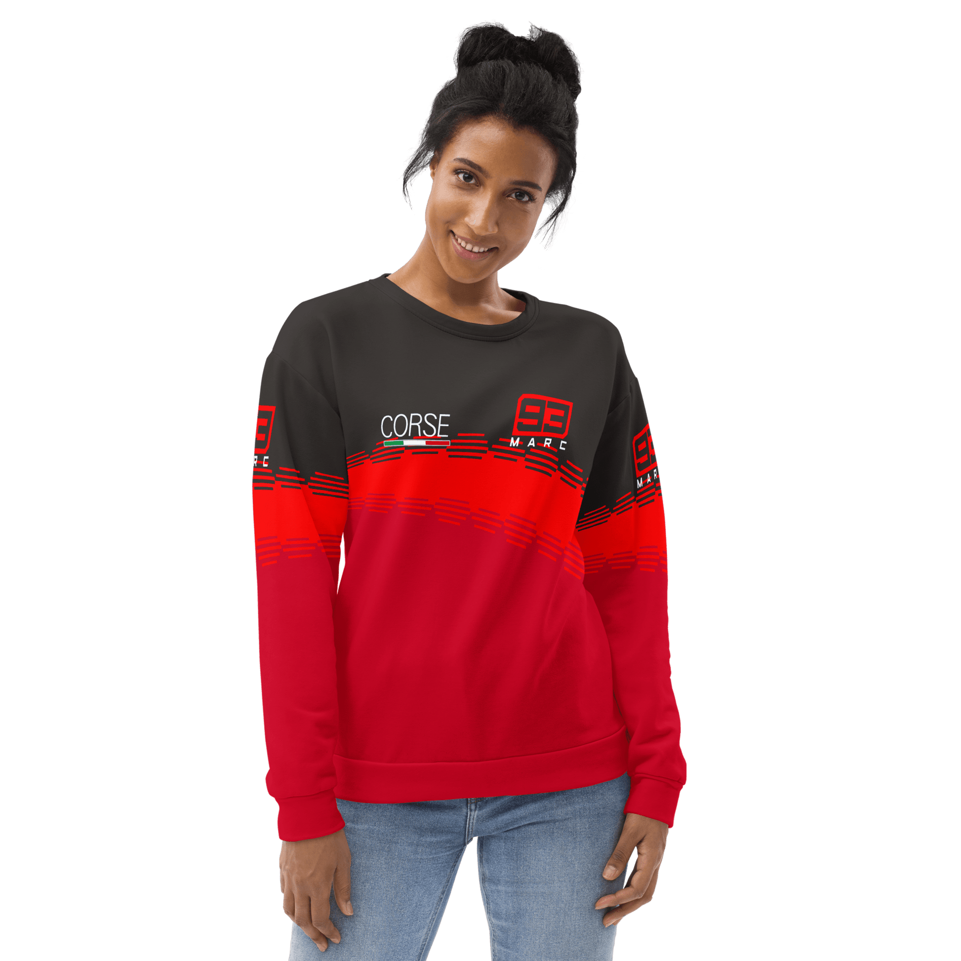Marc Marquez 93 Ducati Corse Sweatshirt - Unisex - Mooving Merch