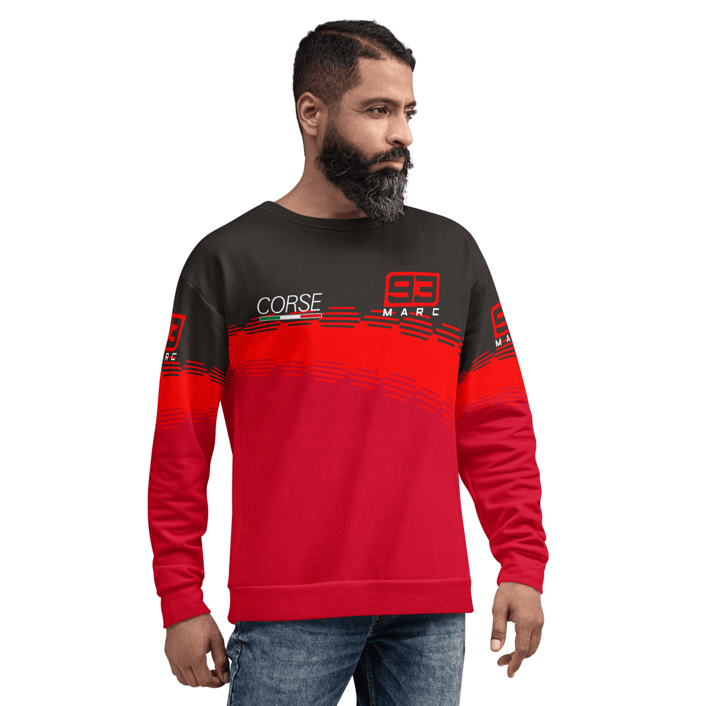 Marc Marquez 93 Ducati Corse Sweatshirt - Unisex - Mooving Merch