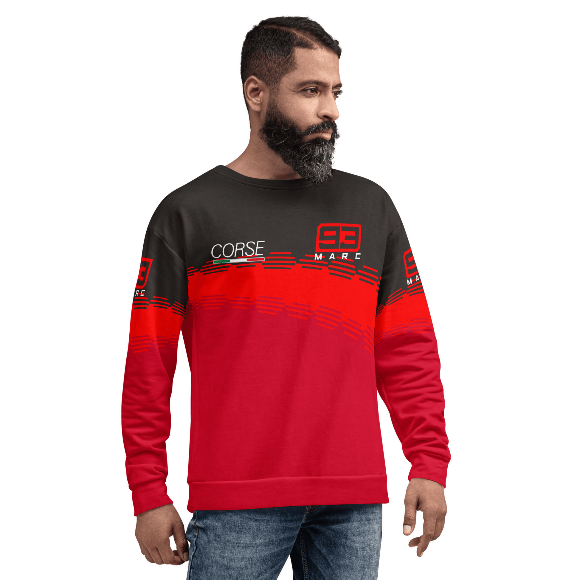 Marc Marquez 93 Ducati Corse Sweatshirt - Unisex - Mooving Merch