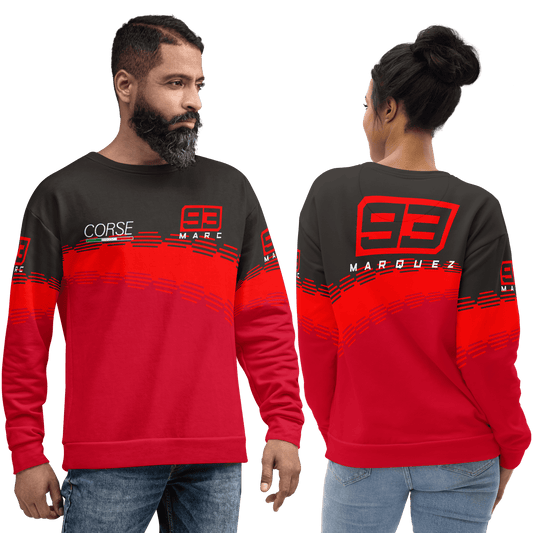 Marc Marquez 93 Ducati Corse Sweatshirt - Unisex - Mooving Merch
