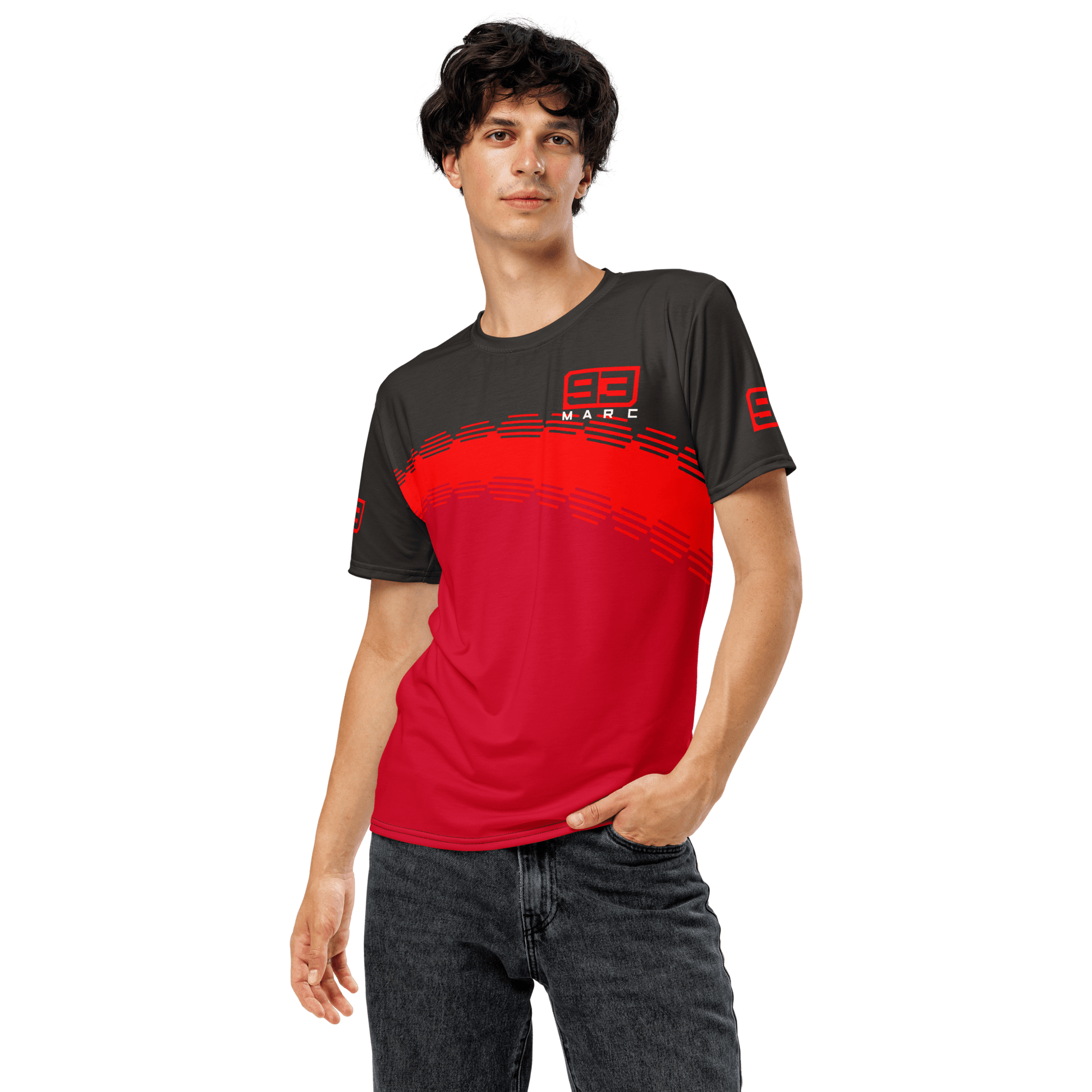 Marc Marquez 93 Ducati Corse Team T-Shirt - Men's - Mooving Merch