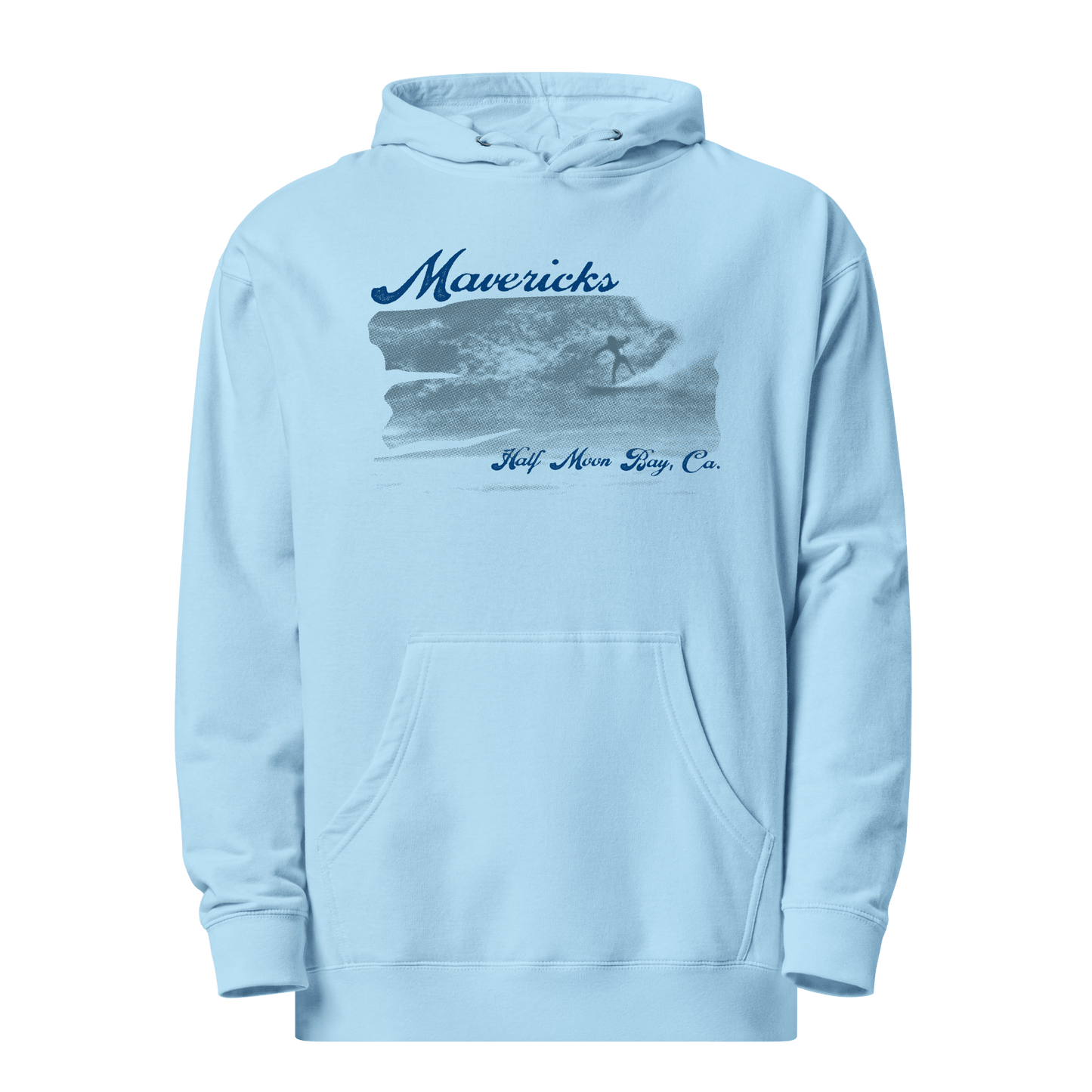 Mavericks California Surf / Surfing Unisex Hoodie - 6 Colors - Mooving Merch