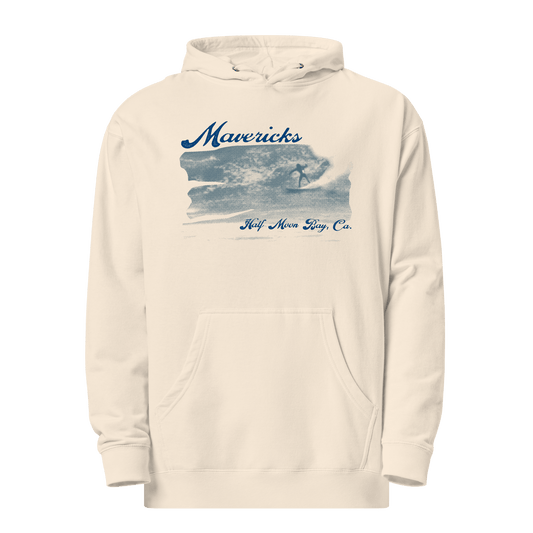 Mavericks California Surf / Surfing Unisex Hoodie - 6 Colors - Mooving Merch