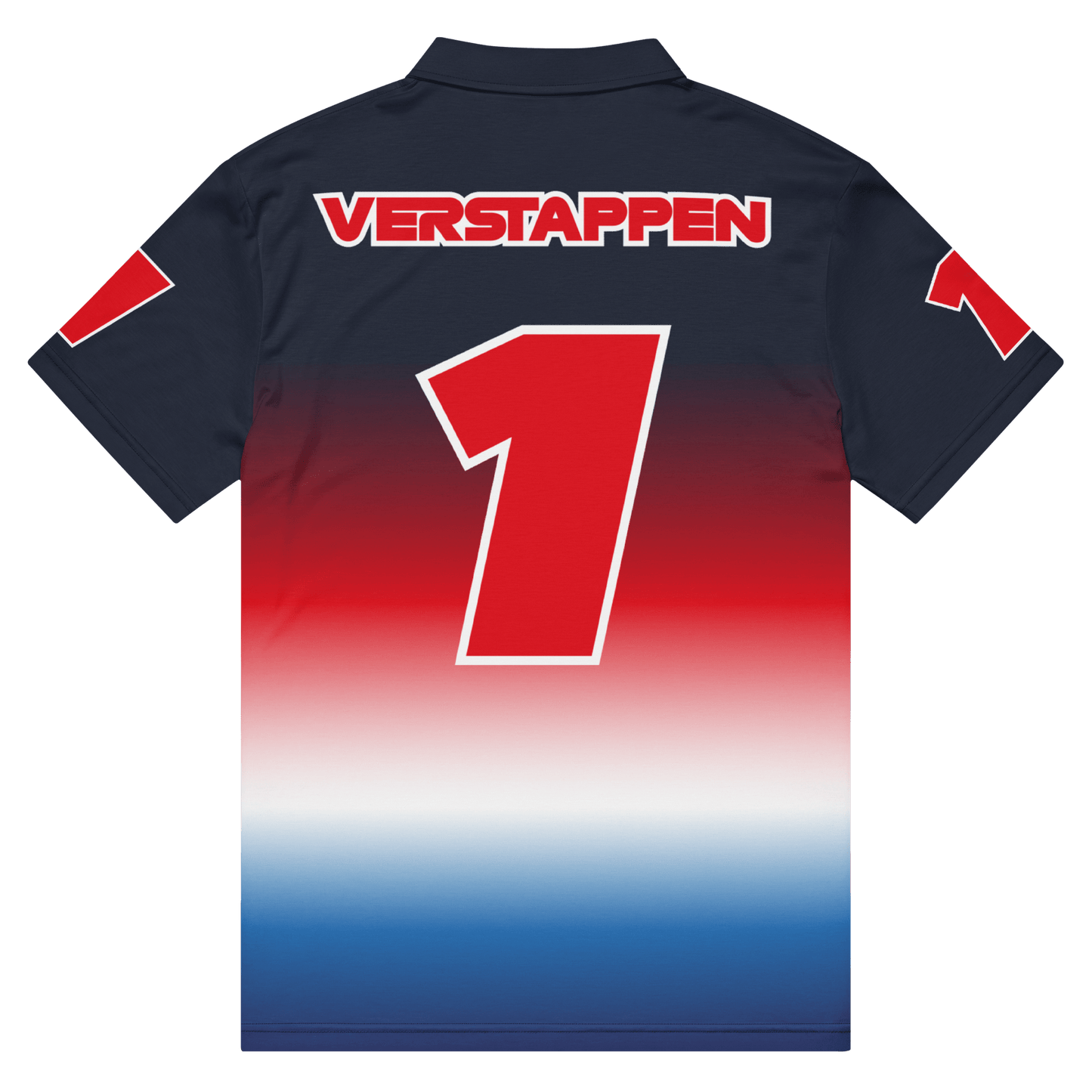 Max Verstappen 1 Racing Team Polo Shirt - Men's - Mooving Merch