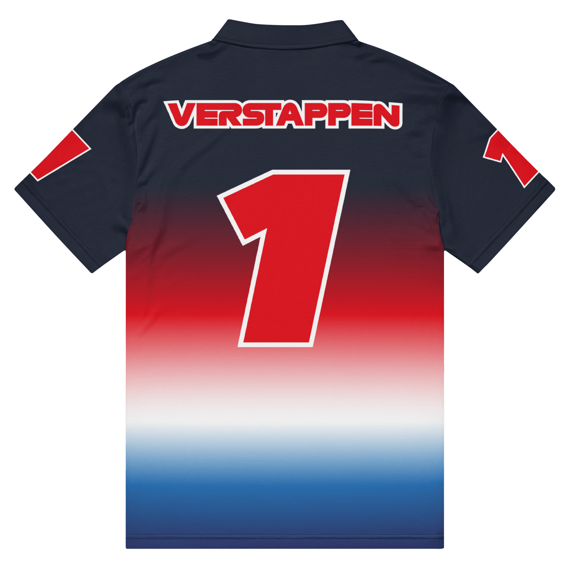 Max Verstappen 1 Racing Team Polo Shirt - Men's - Mooving Merch