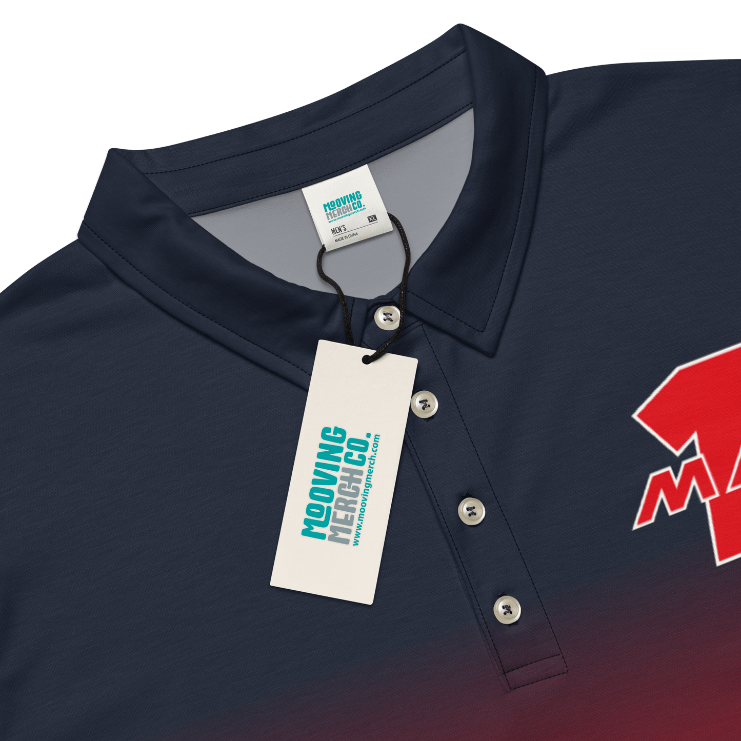 Max Verstappen 1 Racing Team Polo Shirt - Men's - Mooving Merch