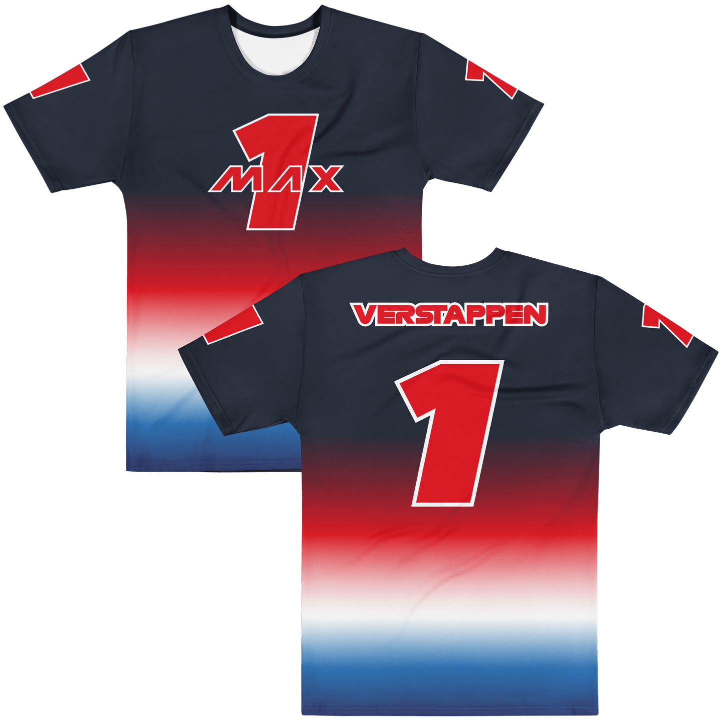 Max Verstappen 1 Racing Team T-Shirt - Men's - Mooving Merch