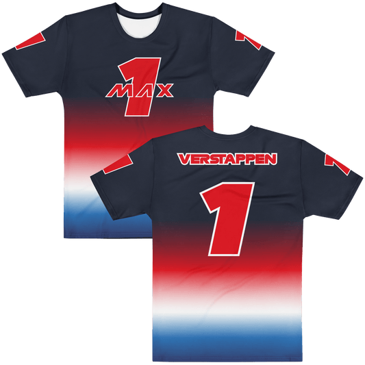 Max Verstappen 1 Racing Team T-Shirt - Men's - Mooving Merch